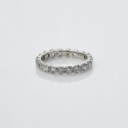 Platinum and Diamond Eternity Ring