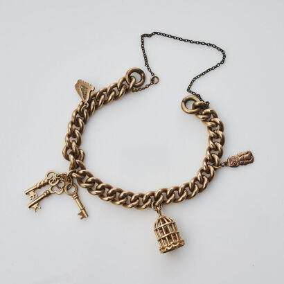 9ct Charm bracelet