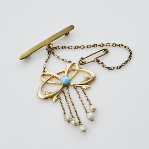 9ct Edwardian Brooch