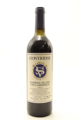 (1) 1999 Stonyridge Vineyard Larose, Waiheke Island