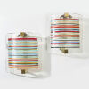 A Pair of Murano Glass Wall Sconces by Fratelli Toso