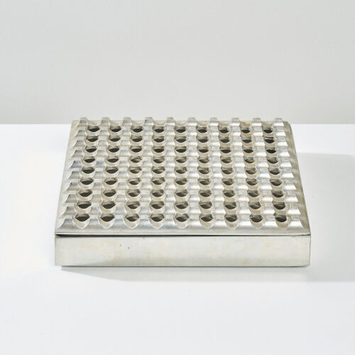 A Large Aluminium Ashtray by Ljungberg and Backstrom for Ultima Sweden