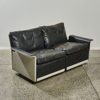 A Two-Seater Model 620 Sofa by Dieter Rams for Vitsoe