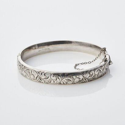 Vintage Silver Bangle