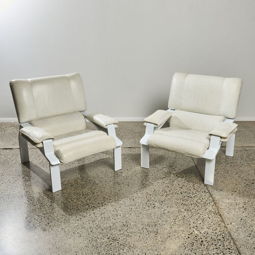 A Pair of Joe Colombo LEM Chairs