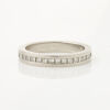 Platinum, Princess Cut, .50ct Diamond Channel set Band