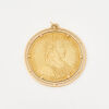 1915, 4 Ducat, Gold Coin, in 9ct Yellow Gold Frame