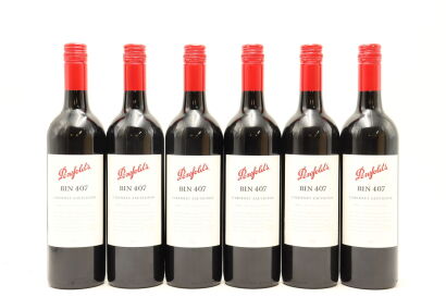 (6) 2006 Penfolds Bin 407 Cabernet Sauvignon, South Australia