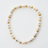 Yellow and White Pearl Strand