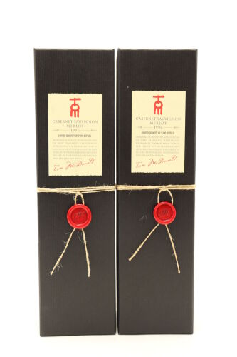 (2) 1996 Church Road Tom Merlot Cabernet Sauvignon, Hawke's Bay (GB)