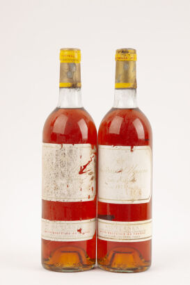 (2) 1975 Chateau d'Yquem, Sauternes ♦