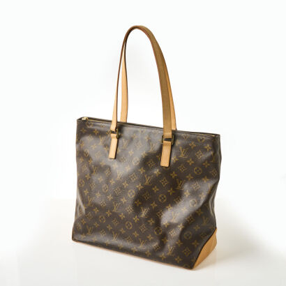 Louis Vuitton Monogram Cabas Mezzo Tote Bag