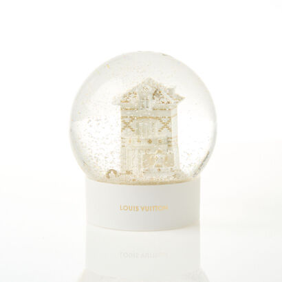 Louis Vuitton, Vivienne Holiday Snow Globe with Box