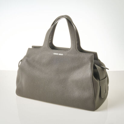 Giorgio Armani Full Grain Leather Bag