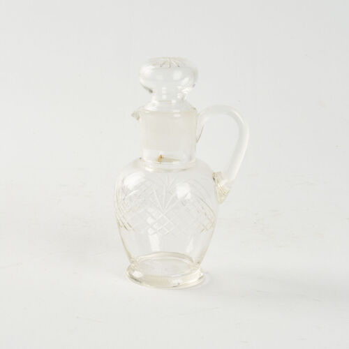 A Victorian Cut Glass Decanter