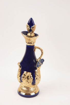 One Beam decanter (EMPTY) : Blue Decanter