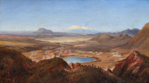 CHARLES BLOMFIELD Waiotapu Valley from Kakaramea