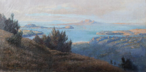 HORACE MOORE-JONES Panoramic View of Auckland