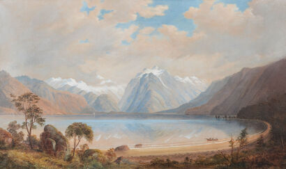 CHARLES BLOMFIELD Lake Ohau