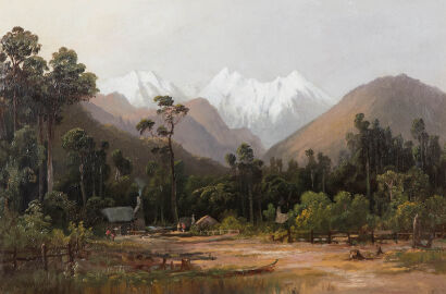 CHARLES BLOMFIELD Gold Diggers Camp near Lake Manapouri