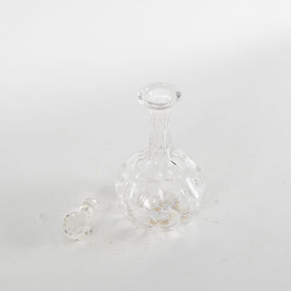 A Cut Glass Decanter