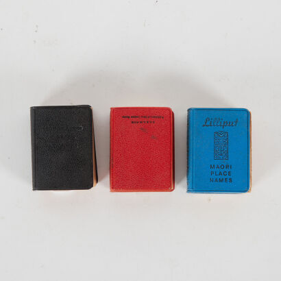 A Trio Of Lilliput Miniature Books