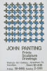 An Original John Panting Prints, Sculptures, Drawings Waikato Art Gallery exhibition poster