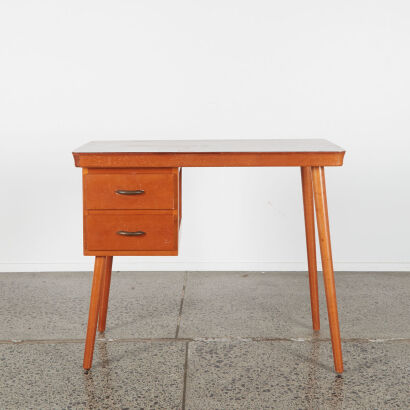 A Mid-Century Students Study Desk