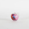 A Peter Raos 1993 Glass Apple Paperweight