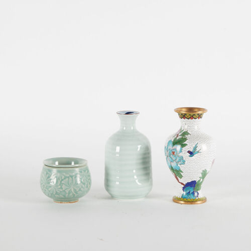 A Trio Of Three East Asian Ceramics