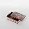 A Bycroft Biscuit Assortment Tin with Tiki Motifs around all sides and Maori warrior with Taiaha on Lid - 2