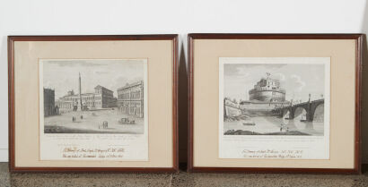 A Pair Of Early Italian Prints