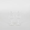 A Pair Of Crystal Wine Glasses - 2