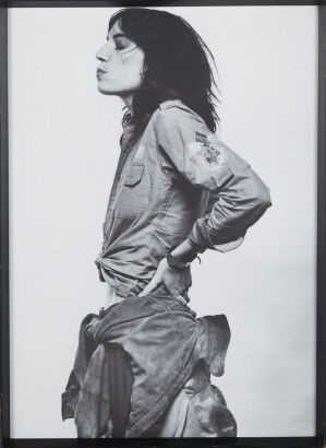 A B&W Patti Smith Framed Photo