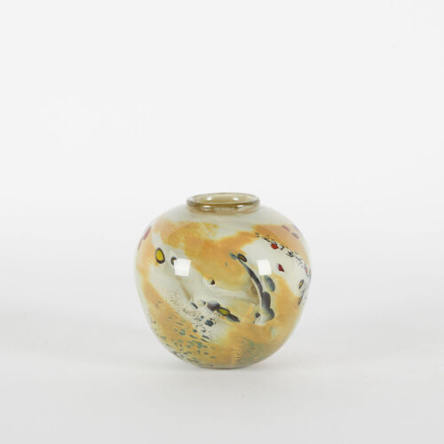 A Slater Glass Ball Vase