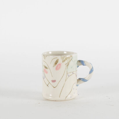 A Faye Nakamura Porcelain Cup