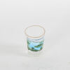 A Glass with Handpainted Queen Charlotte Sound - 2