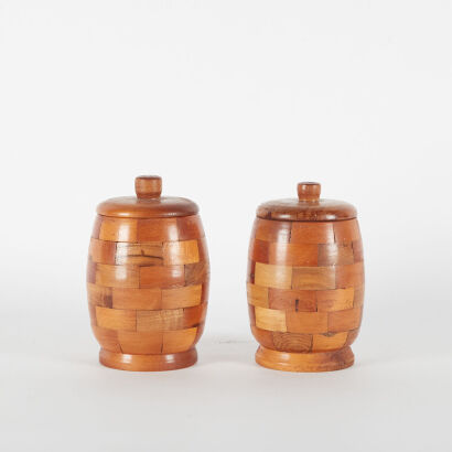 A Pair Of New Zealand Timbers Bowls