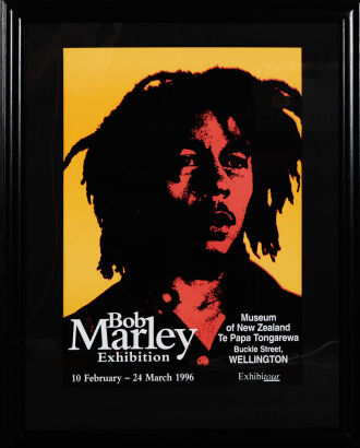 A Bob Marley Exhibition Poster