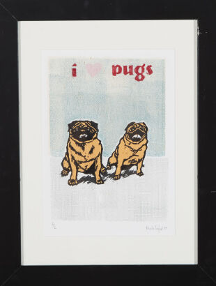 NICOLA TAYLOR I Love Pugs 04