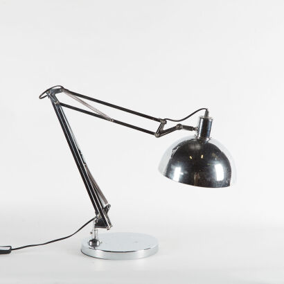 A Chrome Anglepoise Desk Lamp