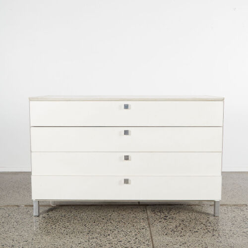 A Set Of Poltrona Frau Pui Noto Drawers