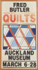 FRED BUTLER Auckland Museum Exhibition Poster