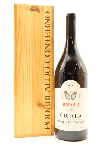 (1) 2016 Poderi Aldo Conterno Bussia Cicala, Barolo DOCG, 1500ml [RP96] [WS96]