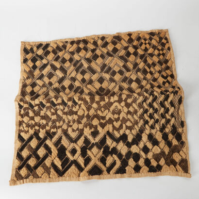 A Kuba Cloth from the Democratic Republic of Congo