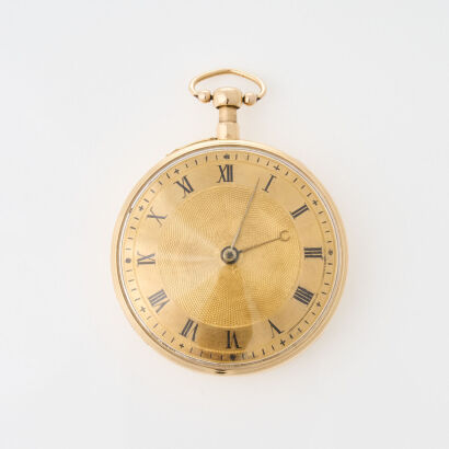 19th Century, 18ct Yellow Gold, Quarter Repeater Pocket Watch with Musical Function