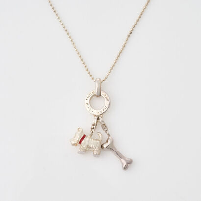 Thomas Sabo Silver Terrier Necklace