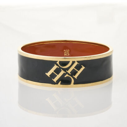 Carolina Herrera Enamel Bracelet with Box