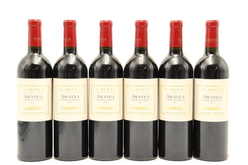 (6) 2017 Te Mata Estate Awatea Cabernets Merlot, Hawkes Bay