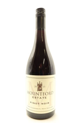 (1) 2013 Mountford Estate Pinot Noir, Waipara